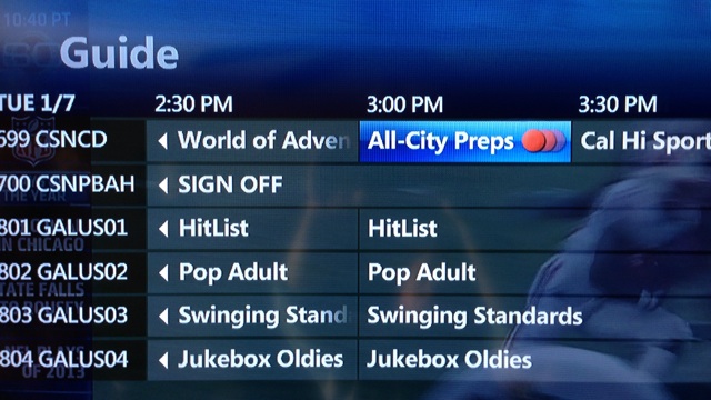 Channel guide 4 Channel guide 4